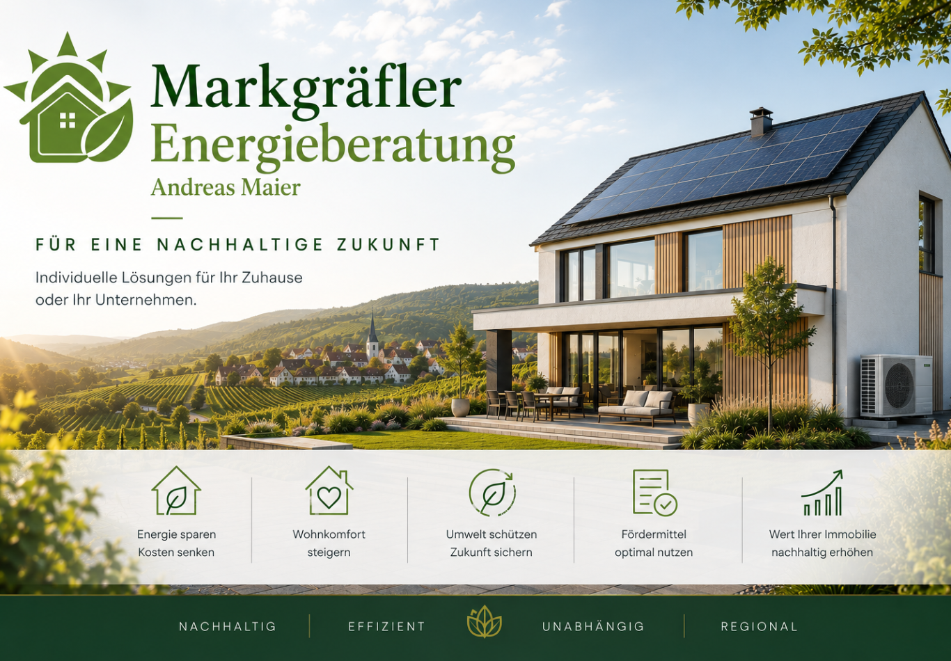 Energieberatung für Wohngebäude - Markgräfler Energieberatung in Badenweiler